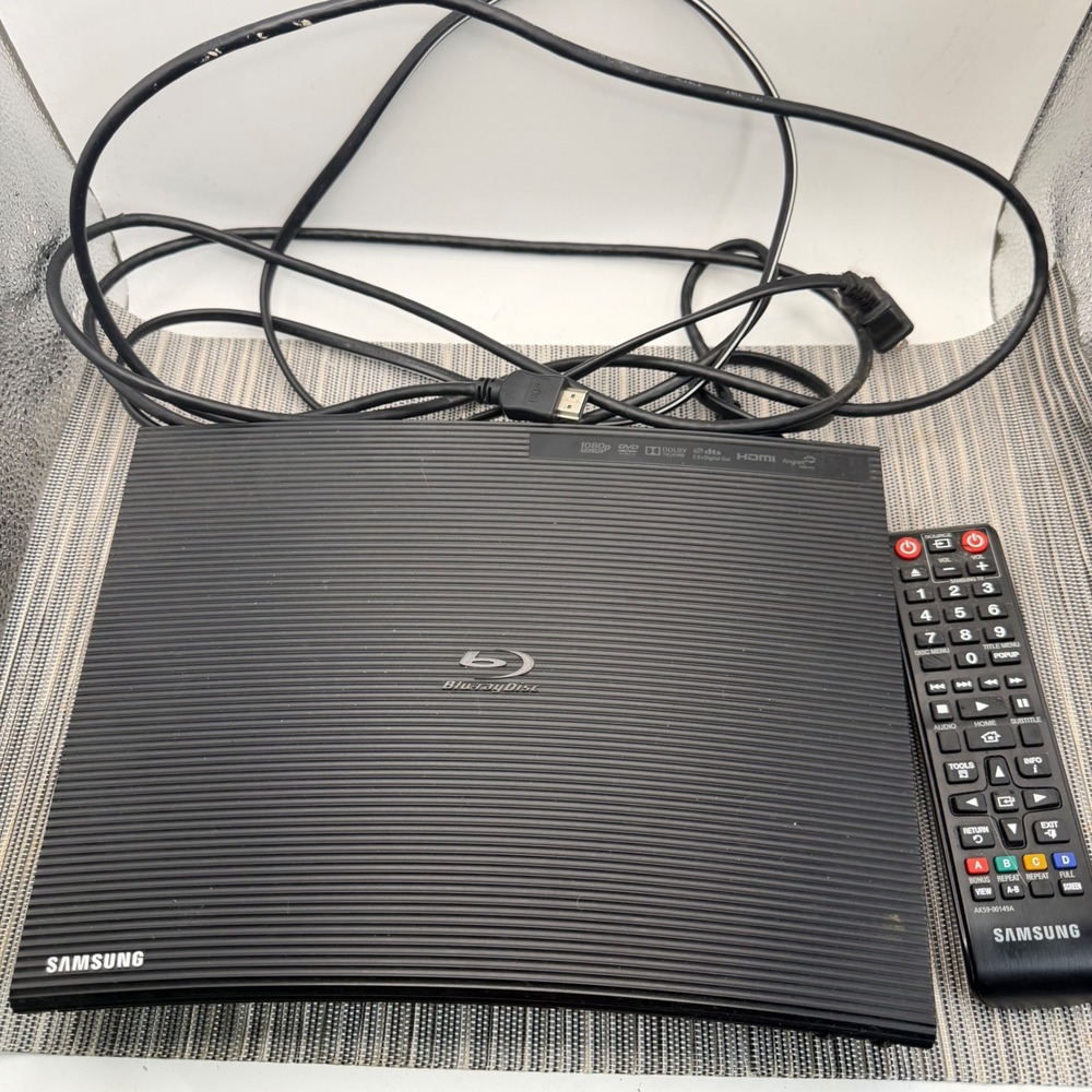 Samsung BD-JM51 Blu-ray Player 1080p Full HD HDMI Anynet+ Black with Remote